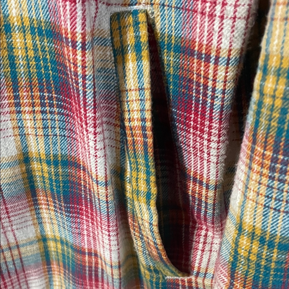 Empyre Multicolor Plaid Hooded Shirt - Picture 5 of 6
